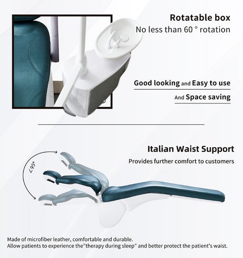 ITALY SAFETY Hydraulic Dental Chair All Touch Screens